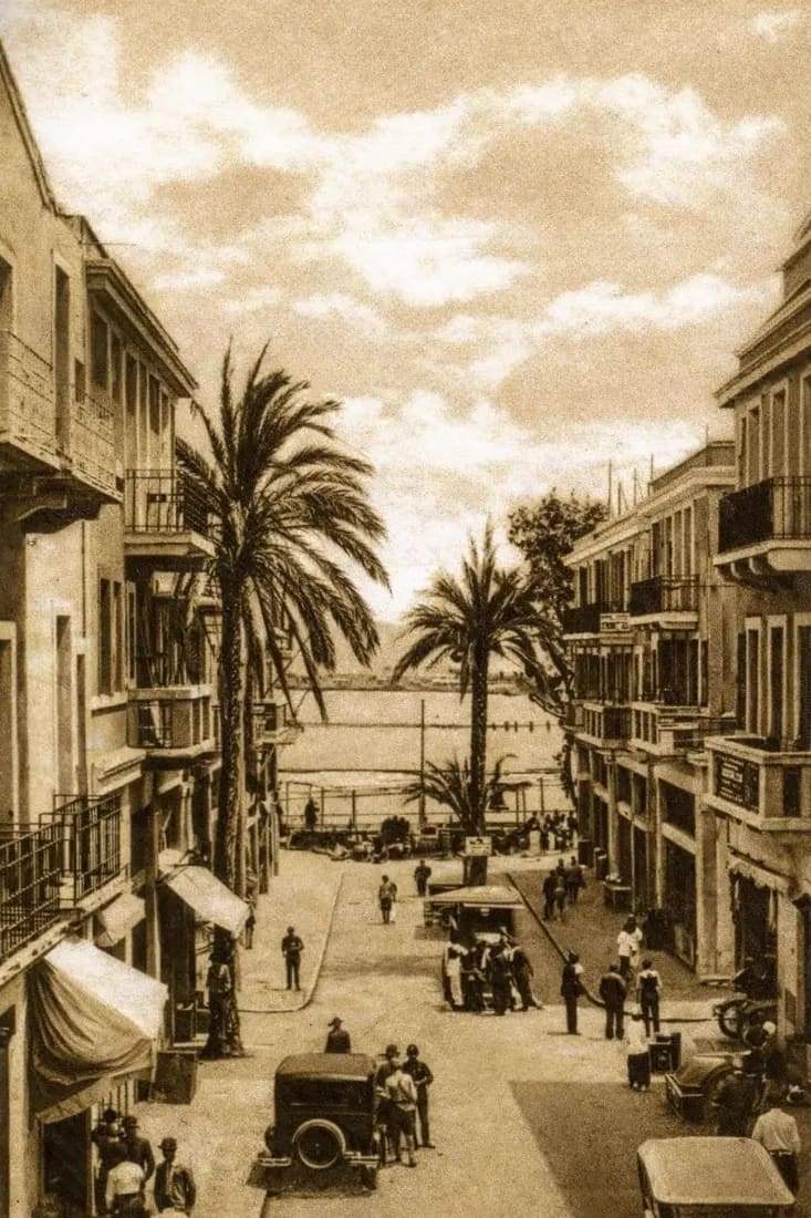 The boulevard ran down to the sea, under palms the traders planted.